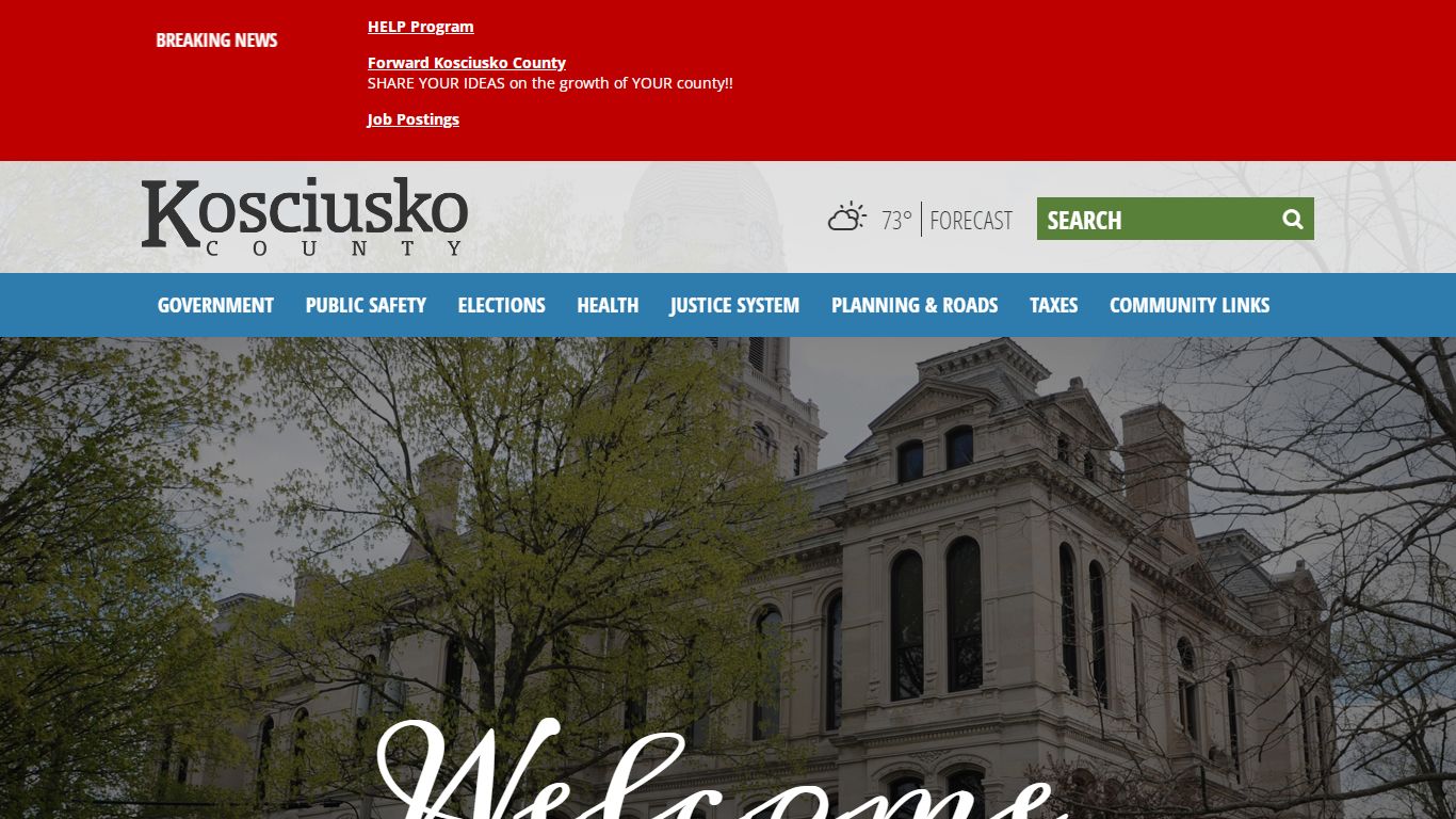 Services Index / Public Records / / Kosciusko County, IN